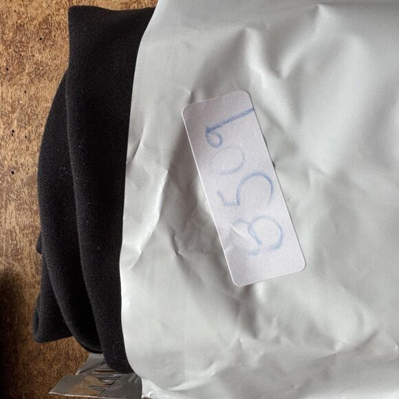 The North Face Hoodie Womens Small Black Blue Logo Pullover Fleece Sweatshirt - Picture 8 of 8